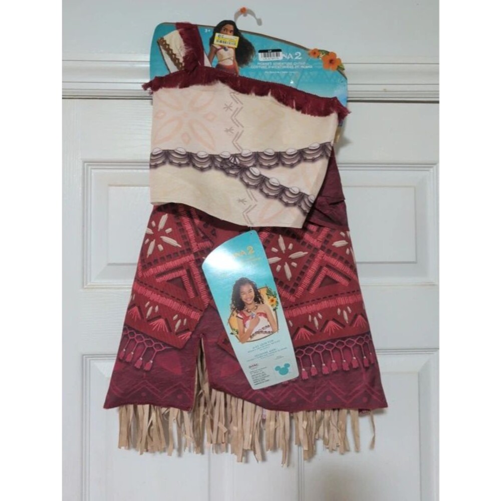 Moana's adventures outfit , costume for girls 4-6x